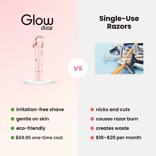 2-in-1 Painless Bikini Hair Trimmer